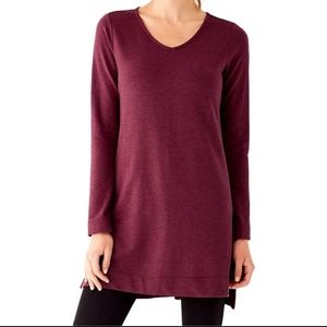 J. JILL LUXE RED TUNIC